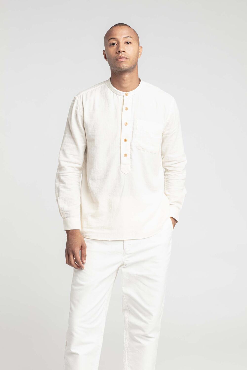 CINO - CHEMISE LIQUETTE - XXL, ECRU