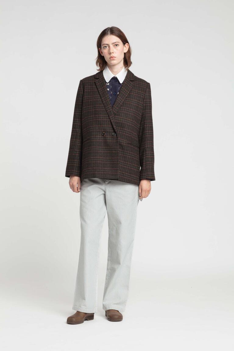 VALINA - BLAZER - tartan, seconde vue