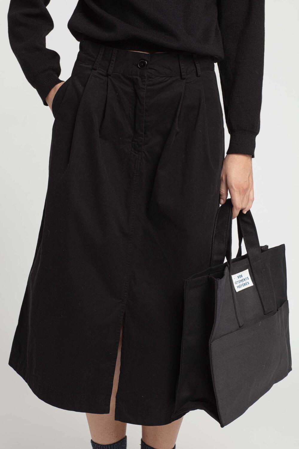 JINOLI - LONG SKIRT - 38, BLACK