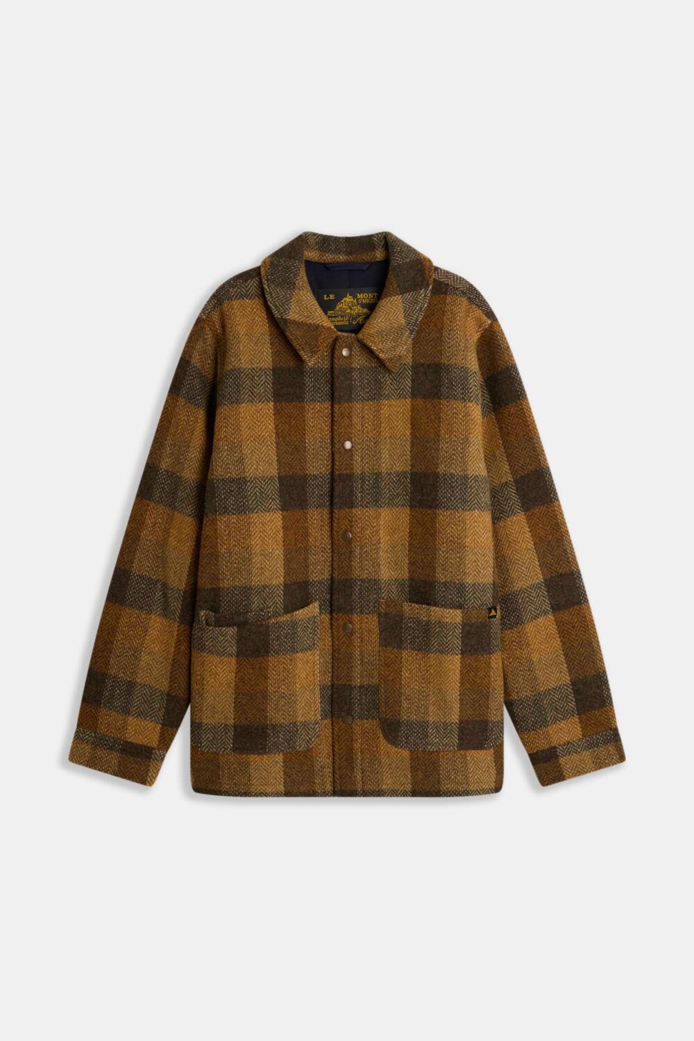 VARDIN - VESTE EN LAINE - XS, MARRON