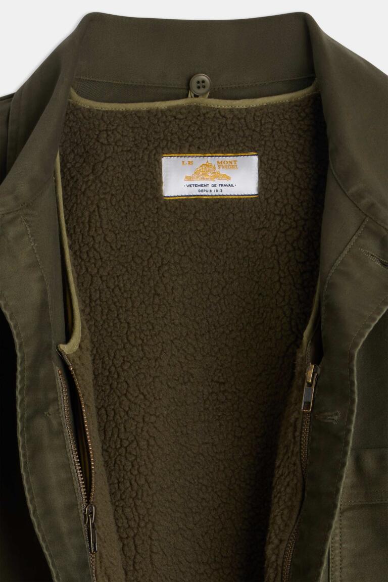 VINNY - MOLESKINE JACKET - KAKI, seconde vue