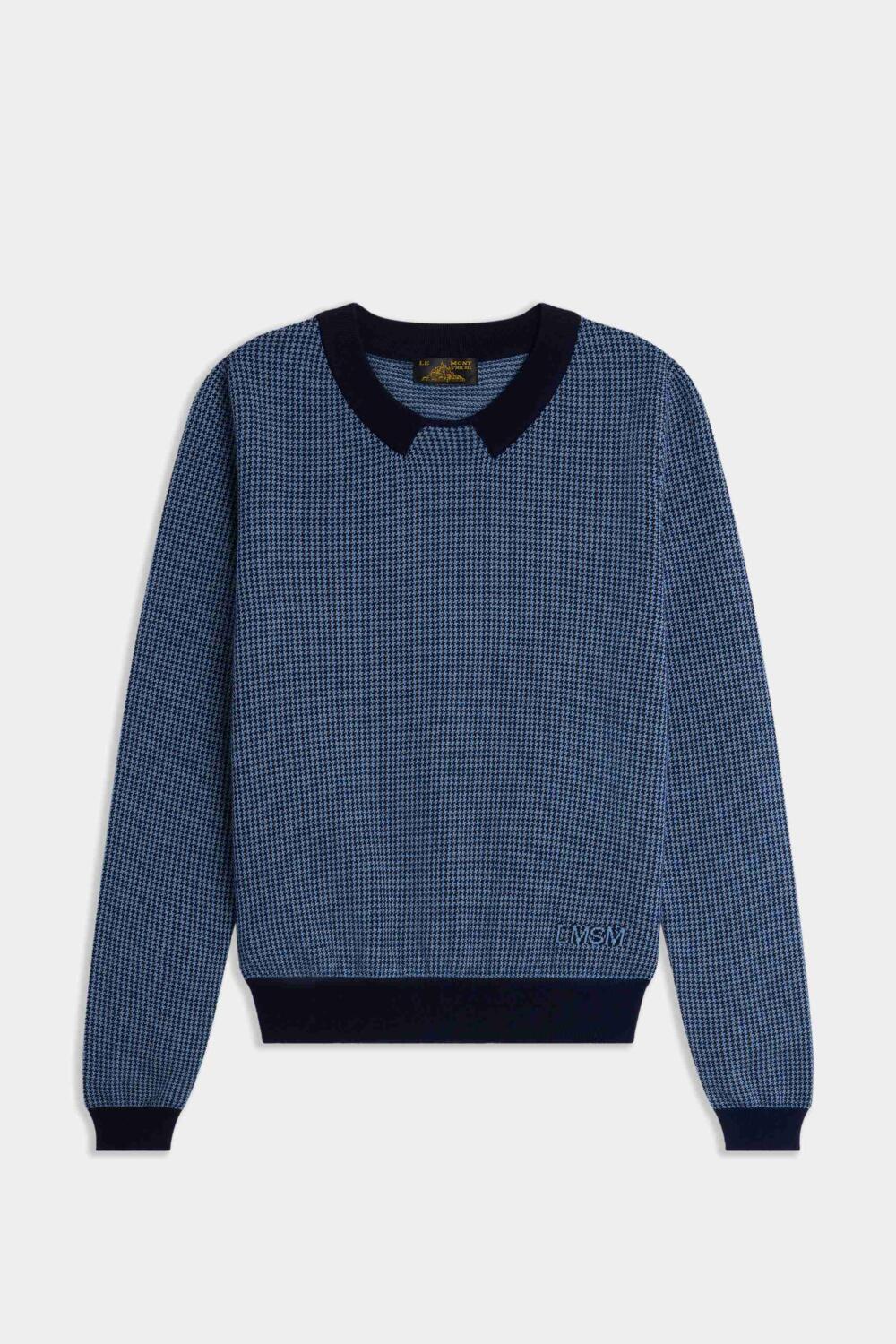 SELENIA - PULL EN JACQUARD - XS, MARINE