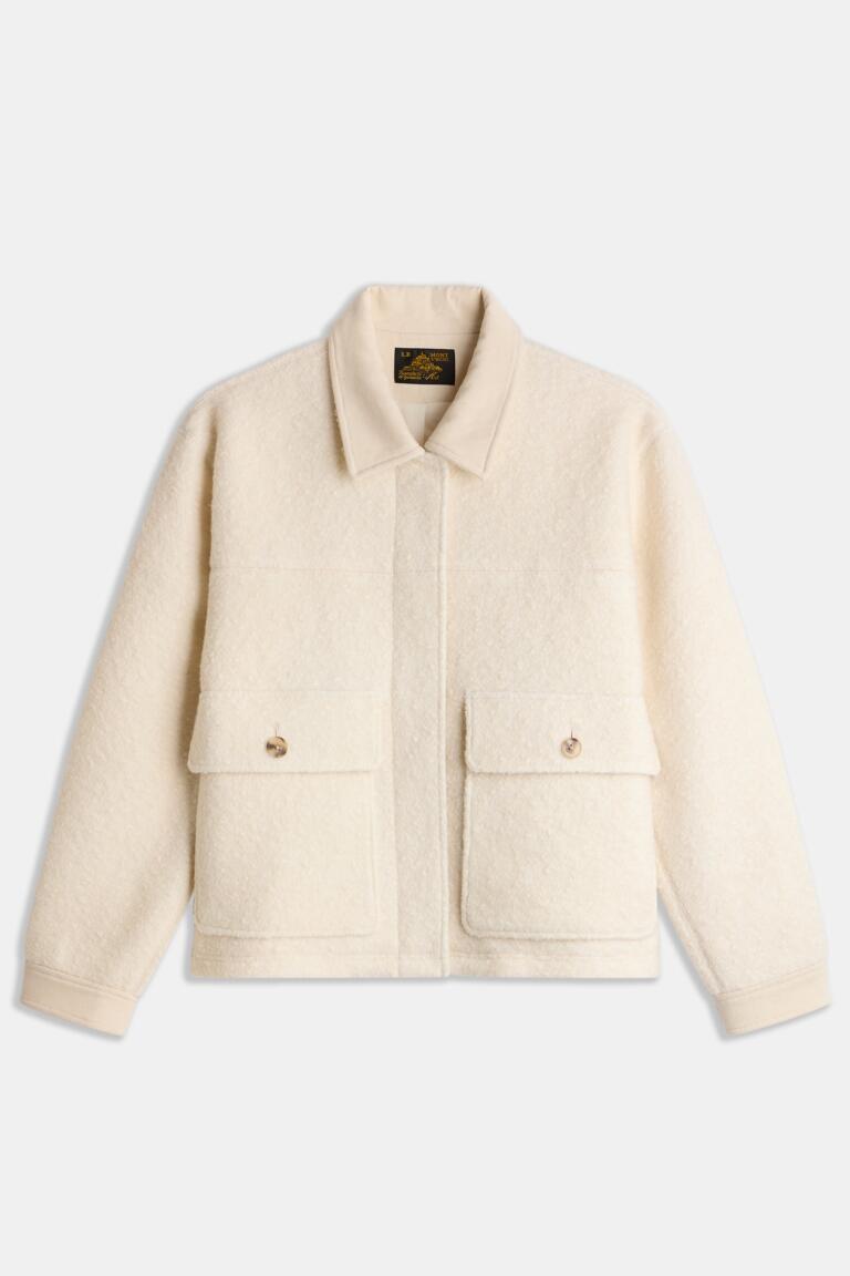 VILERY - WOOL JACKET - OFFWHITE