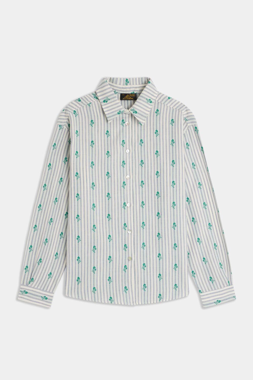 CELESTA - CHEMISE EN JACQUARD - 42, VERT