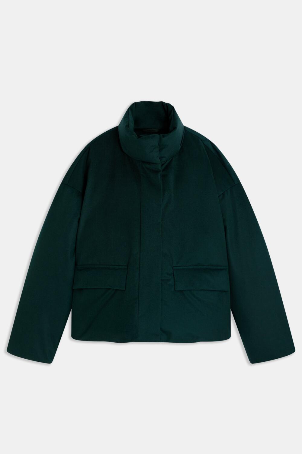 MORGA - VESTE MATELASSÉE - XS, VERT FORET