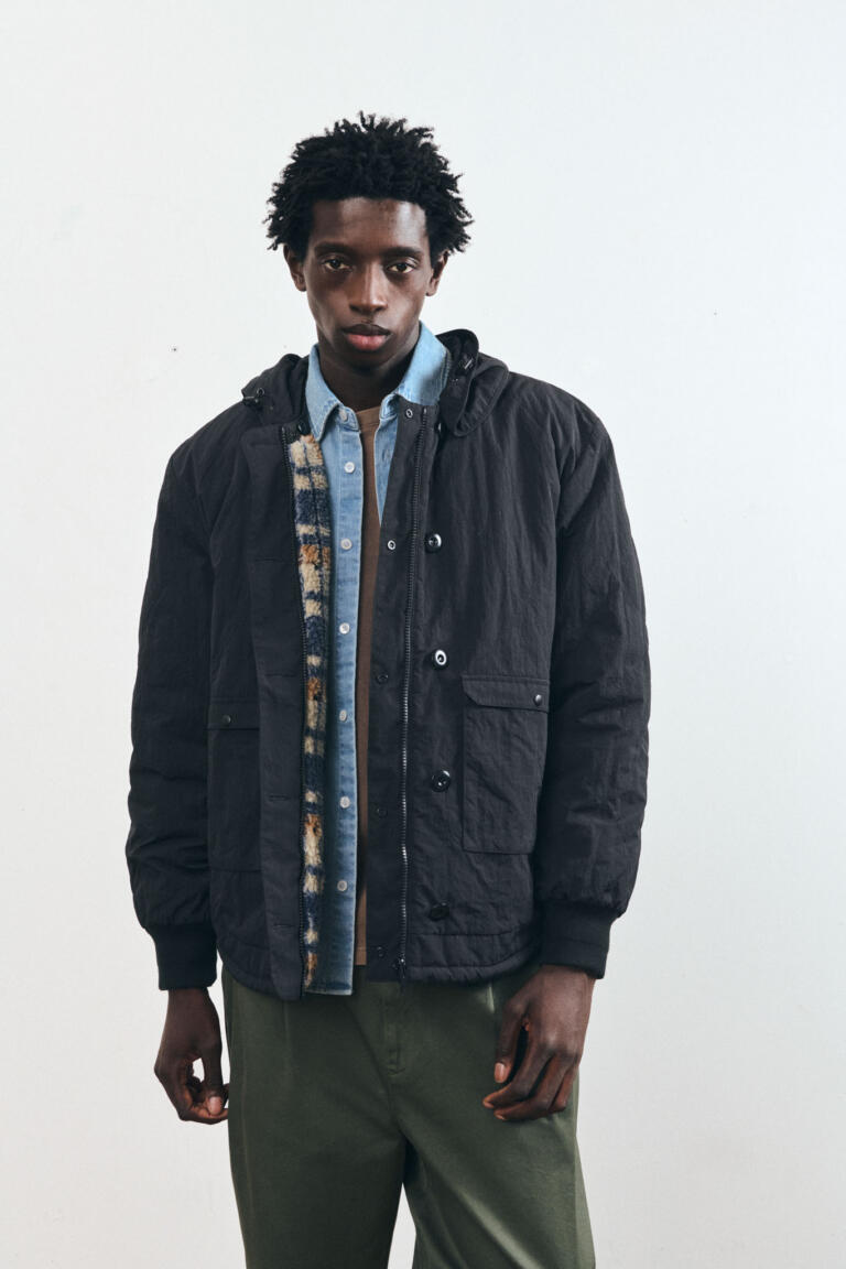 MALONE-COAT - BLACK