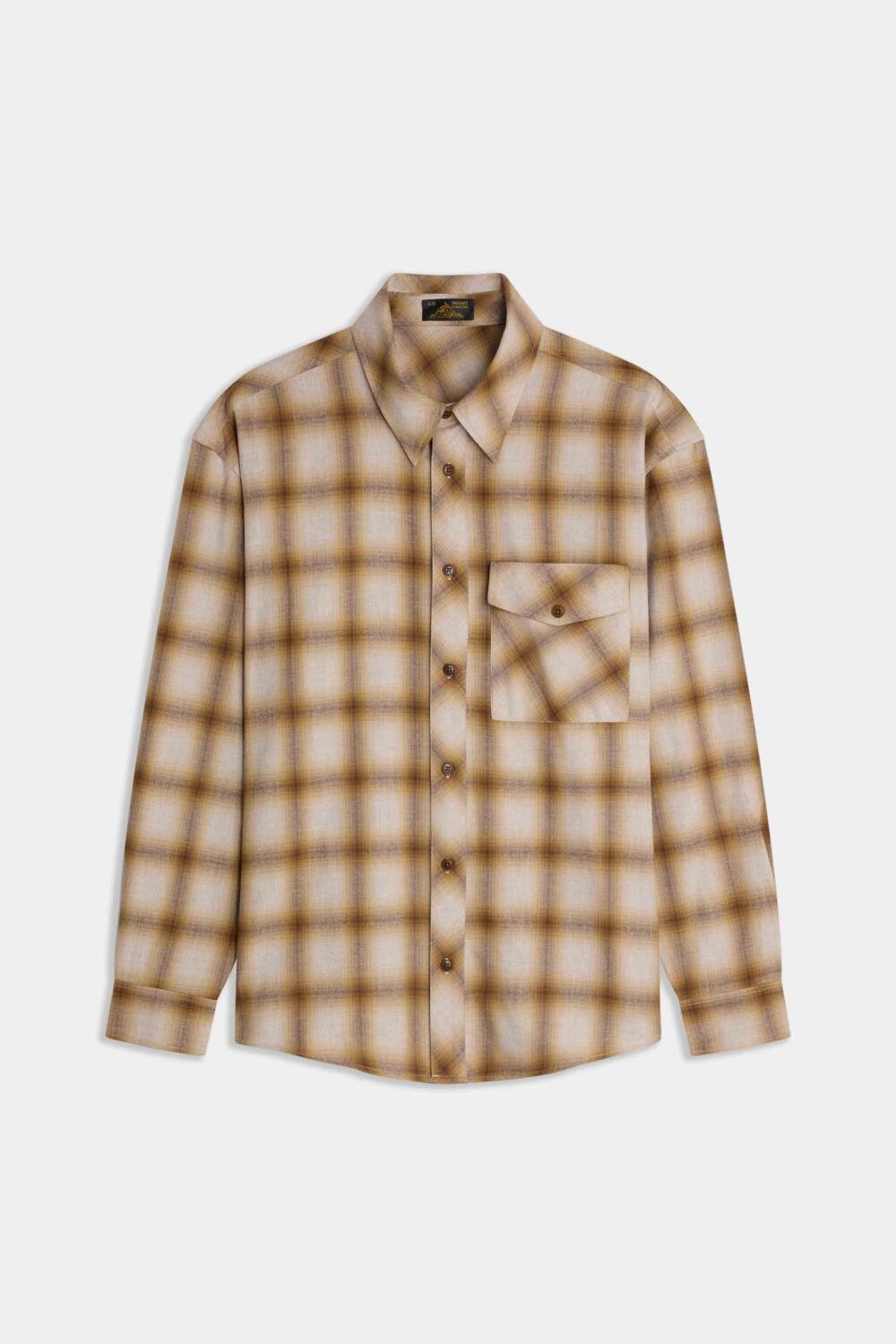 CORNIL - CHECKED OVERSHIRT - XS, NOMAD